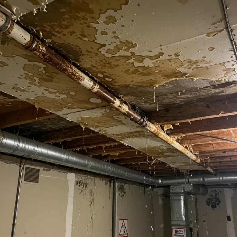 Ceiling Water Damage Repair in Hallowell, ME